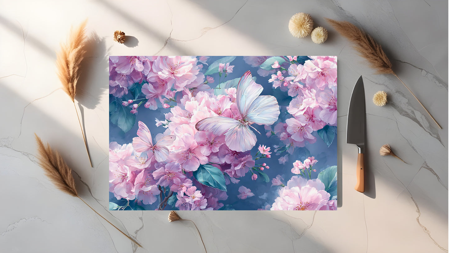 A4 Glass Sublimated Chopping Board
