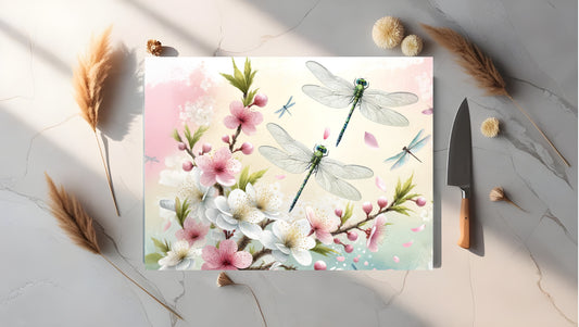 A4 Glass Sublimated Chopping Board