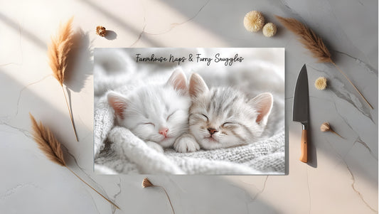 A4 Glass Sublimated Chopping Board