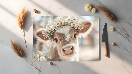 A4 Glass Sublimated Chopping Board