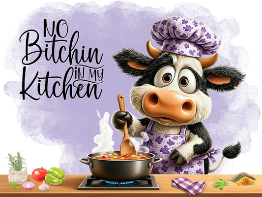 A4 Glass Sublimated Chopping Board