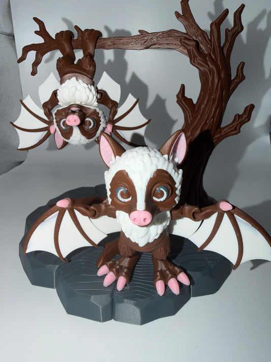 Bat figurine set
