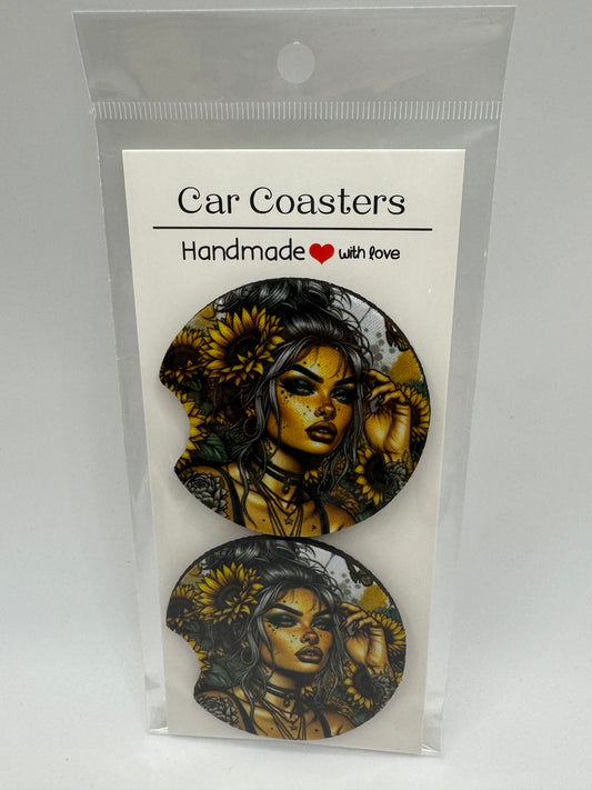 Neoprene Car Coasters