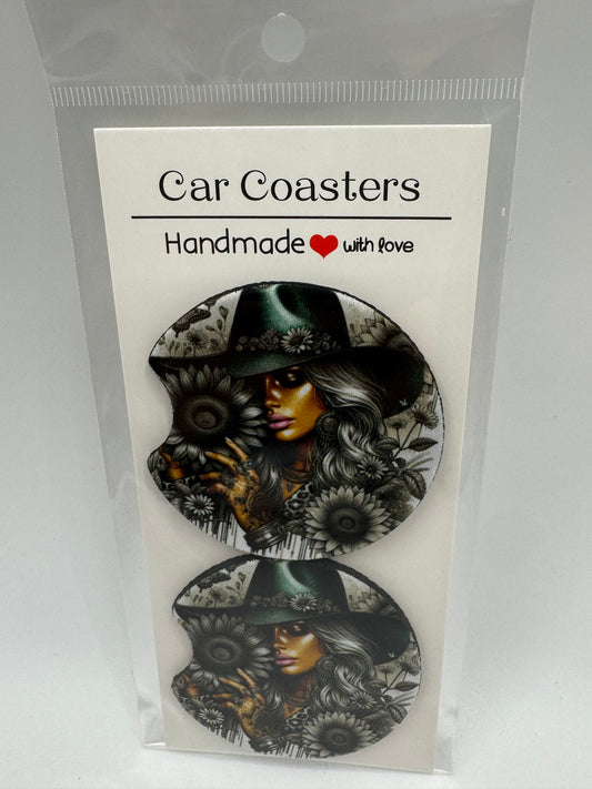 Neoprene Car Coasters