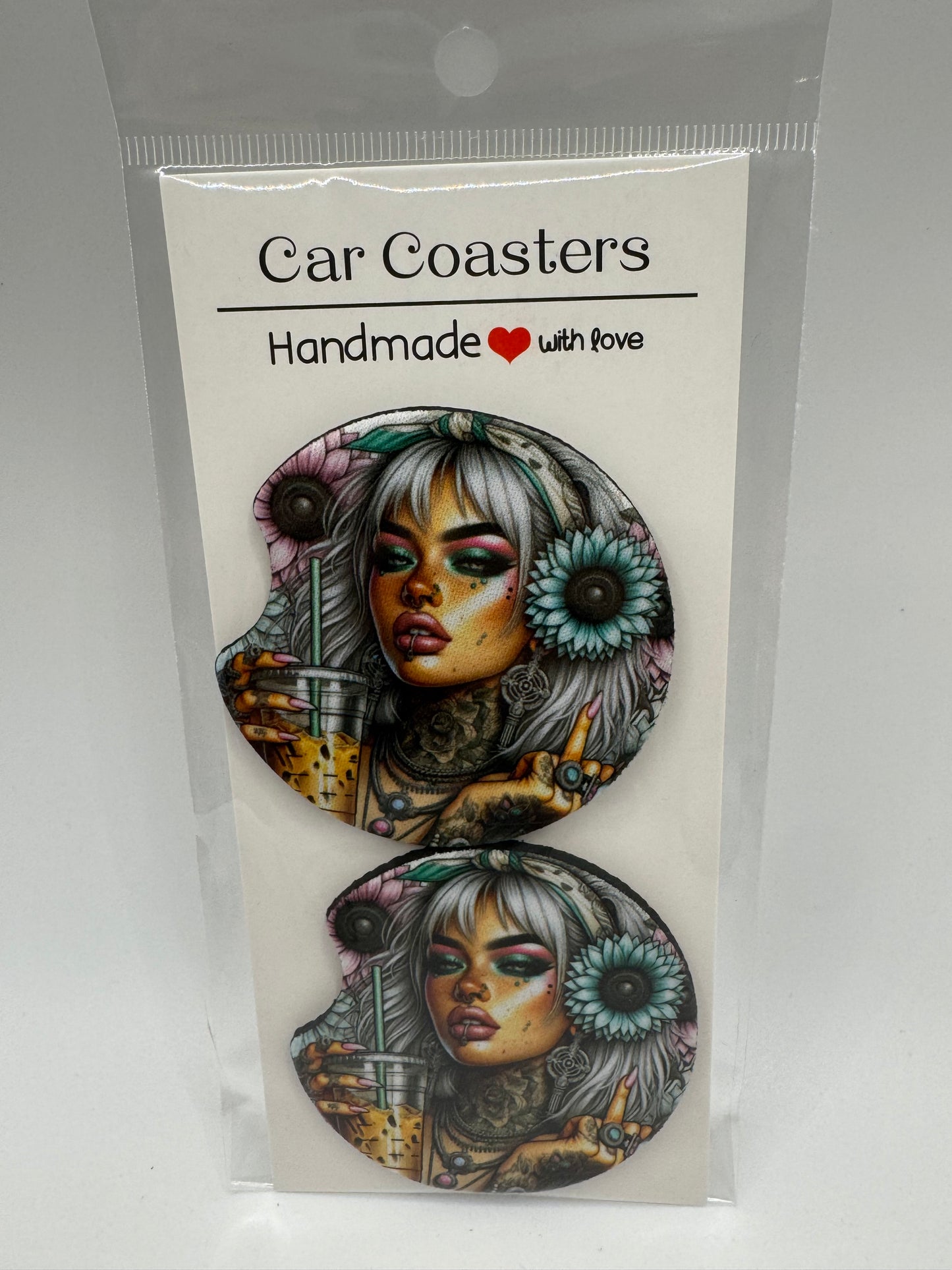 Neoprene Car Coasters