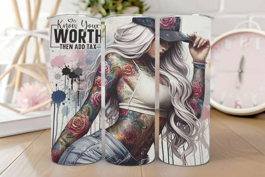 20oz Sublimation Tumbler 012